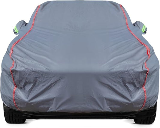 Breathable New Material, Waterproof Car Cover, Locks and Zipper Doors, Sunscreen Waterproof UV Prevention Snowproof Wind and Windproof,Suitable for Indoor Outdoor,for Sedan (178" to 189") C2