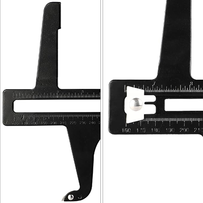 Brake Measuring Tool/Brake Resetting Gauge - Brake Reset Instrument Tool for Rear Drum Brake Lining, Parking, Rotor Reset, Measurement and Adjustment