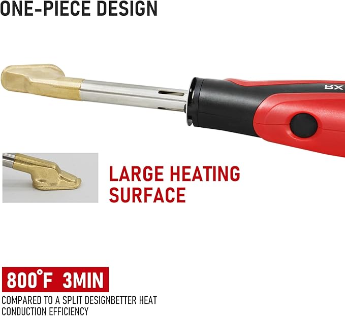 RX WELD 2 in 1 Plastic Welder Welding Kit, 400PCS Hot Staples Repair Kit For Car Bumper Cracks, Kayaks, Plastic Toys