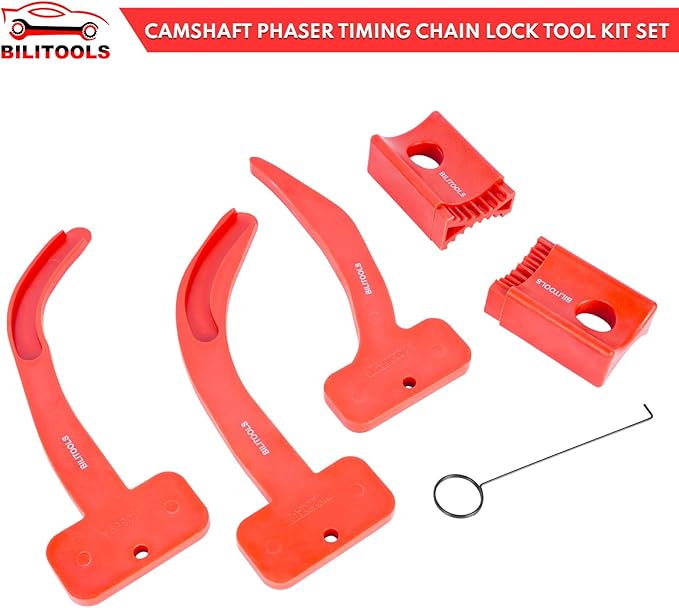 BILITOOLS 3.6 Pentastar Timing Tool Kit-Cam Phaser Locking Tool Kit for 3.6L VVT Engine Compatible with Chrysler Dodge Ram Jeep Grand Cherokee Wrangler, Replaces 10200A 10202A 10369A