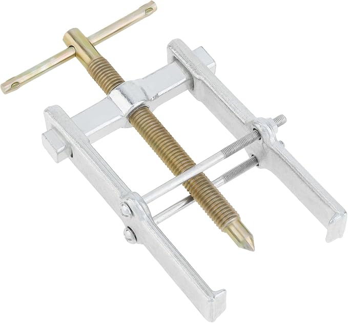 ChgImposs 6 Inch Two Jaw Bearing Puller Tool, Adjustable Carbon Steel Gear Pulley & Flywheel Remover Kit for Motorcycle, Car & Machine Use