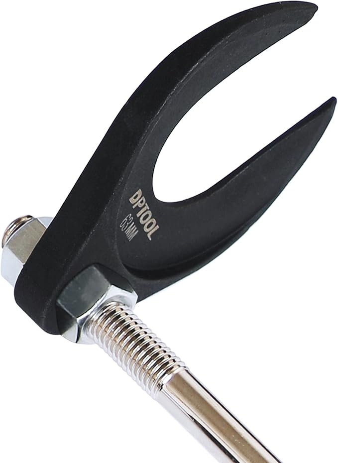 DPTOOL Inner CV Joint Puller Slide Hammer Front Wheel Drive Axle Half Shaft Removal Tool Kit Heavy Duty 10 Pounds Slide Hammer 63mm 48mm CV Joint Fork Adapter Attachments