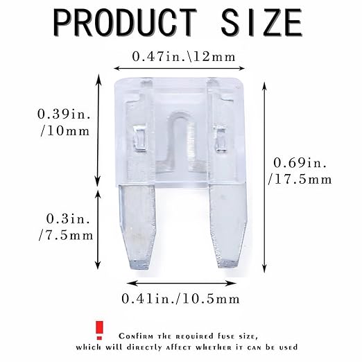 100 Pack Auto Fuses 25 AMP APM/ATM 32V Mini Blade Style Fuses 25A Short Circuit Protection Car Fuse (25 AMP)