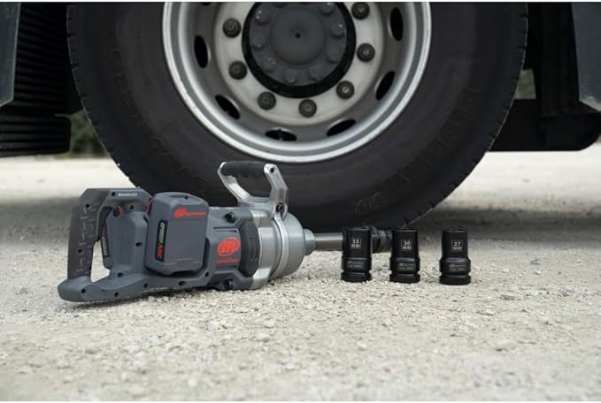 Ingersoll Rand W9691-K4E W9000 Series 20-Volt 1-Inch Cordless Impact Wrench Kit with Charger and 6-Inch Extended Anvil
