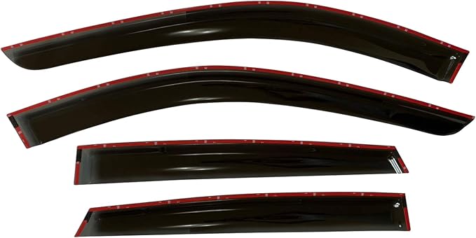 2017-2025 Tape-On Rain Guards for Mazda CX-5 Side Window Visor Deflectors Sport Touring Grand Touring Signature Durable Vent Shades 2018 2019 2020 2021 2022 2023 2024 CX5