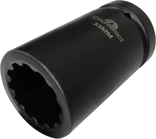 Counteract Socket – 6 Way Socket - 33mm - 1" Drive