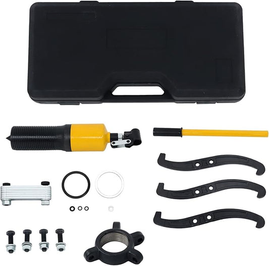 labwork 3-in-1 20 Ton Hydraulic Puller Kit 2 or 3 Adjustable Jaws Pulling Separator for Mechanical Repair