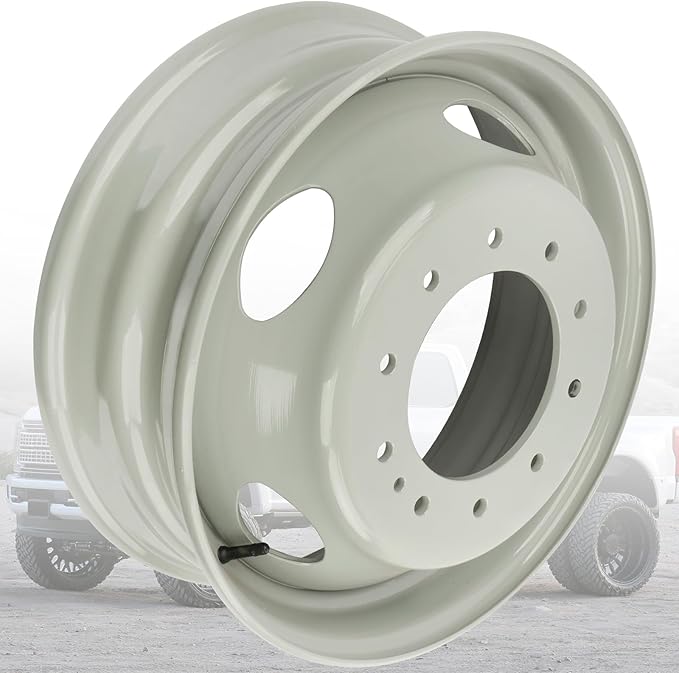 20.5" Steel Wheel for Ford F450SD F550SD 2005-2023 Super Duty Dually Gray OEM Design Replacement#50341015-DA,8C34-1015-DB,6C34-1015-DA