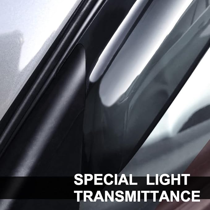 Side Window Wind Deflector, 4pcs in-Channel Rain Guards Set, Window Visor fit for 2007-2013 Chevy Silverado/GMC Sierra 1500,2007-2014 2500HD/3500HD with Extended Cab 194040