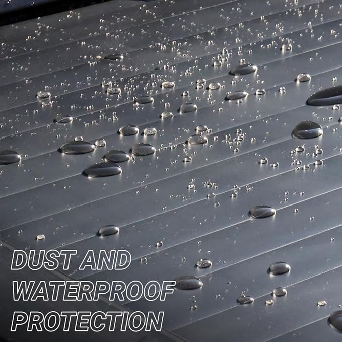 Syneticusa MR Retractable Hard Tonneau Cover Fits 2022-2026 Ford Maverick 4'6" (54.4") Truck Bed Waterproof Accessories