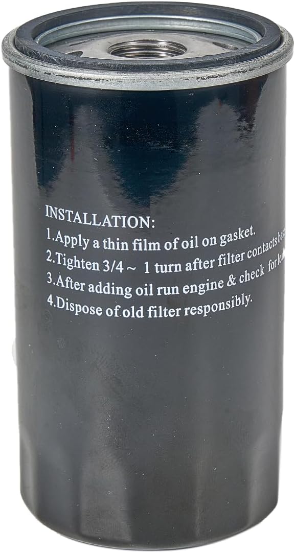 122-0836 Oil Filter & 420-0577 122-0836 Oil Filter Wrench Kit Fits for RV QG 5500/7000 Series HGJAA HGJAB HGJAC Spin-on Replaces 01220836 B7238 PH2875 PH10027