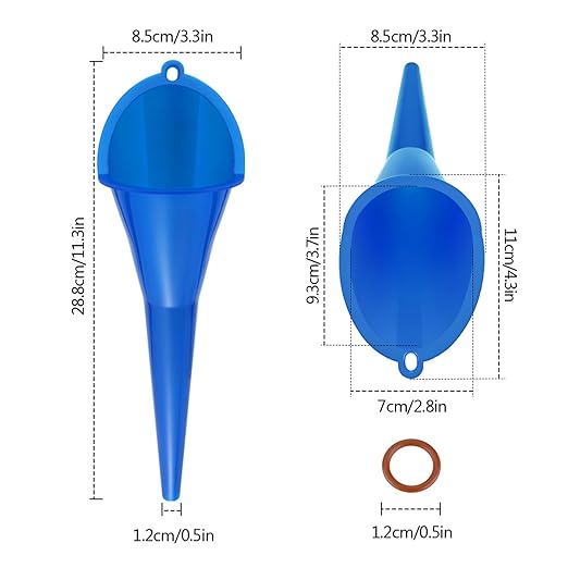 Oil Change Kit for Harley Davidson Touring Sporster Dyna Motorcycle Oil Filter Funnel Primary Case Funnels Drip Free Oil Change Tool Set Accessories (None Wrench)