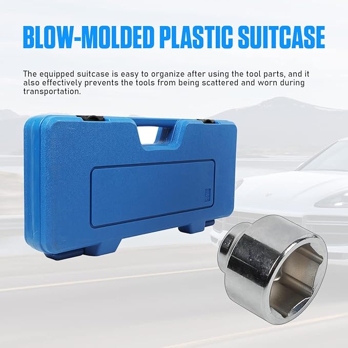 CMTOOL Engine Camshaft Tensioning Locking Alignment Timing Tool Kit Compatible with Porsche Cayenne Panamera V8 4.5L 4.8L V6 3.6L, Timing Belt Tensioner Locking Tool Compatible with Audi Q7 9678/9595