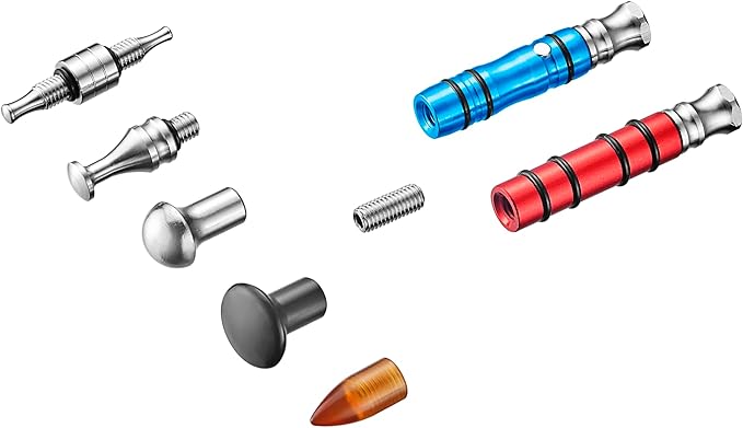 34PCS Tap Dow Dent Repair Tool Kit, Paintless Removal Tools, Auto Body Motorcycle Gas Tank Dent Ding Fix Tools