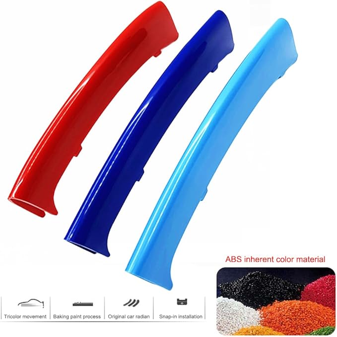 Automotive Grill Inserts for BMW x5 E53 1999-2003 (8 Grilles),Front Grill Accessories