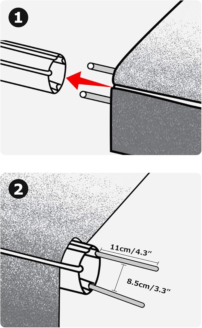 RV Awning Fabric Replacement Standard Grade Premium Vinyl 1000D Universal Fit 12-22 Feet Cold-Crack Tested at -25°F Reinforced RV Awning Replacement Fabric (20'(Fabric 19'2"), Burgundy Fade)