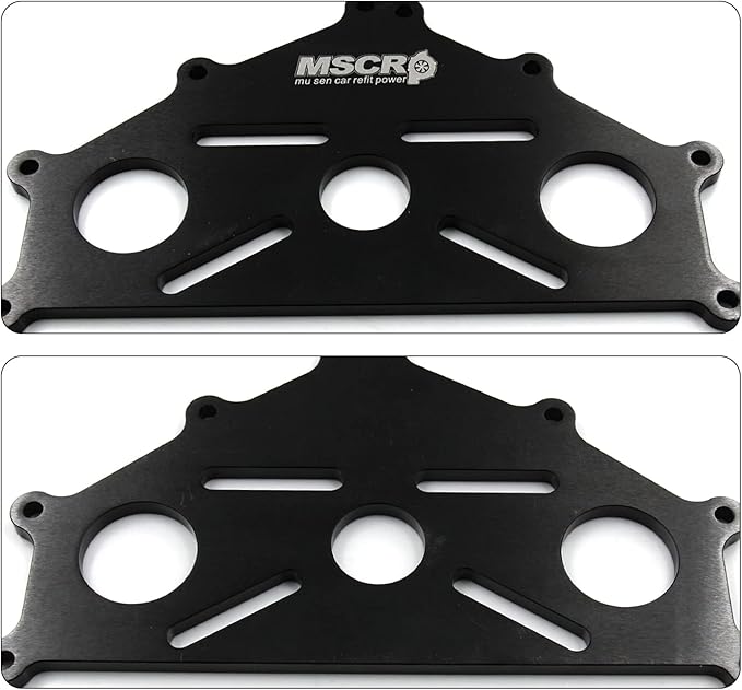 Billet Aluminum Engine Safe Stand Adapter Plate Compatible with Chevy Small/Big Block and LS LT Engines