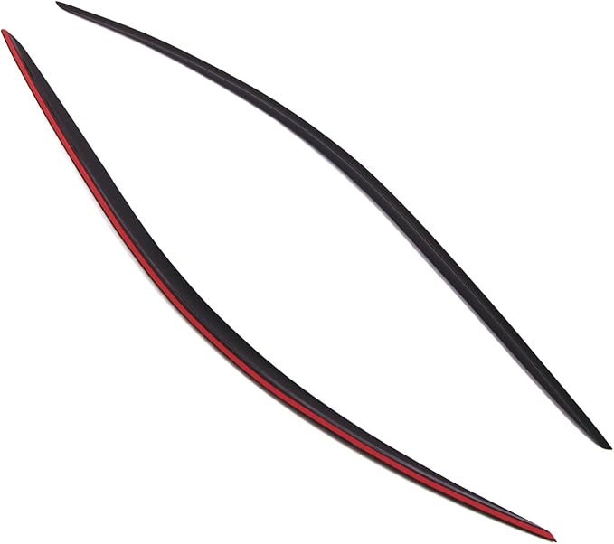 TuningPros Outside Mount Window Vent Visors Rain Guards Compatible with Toyota Celica 2000-2005 | Side Window Wind Deflectors Rain Shields | Smoke Tinted, 2 Pcs Set, DGWV-419