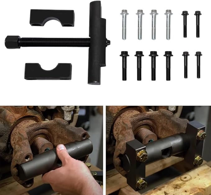 HY-SPEED 60050 Yoke Puller, 10803 Heavy-Duty Yoke Removal Tool Kit for Class 6-8 Transportation Trucks & Equipment, for Semi Trucks