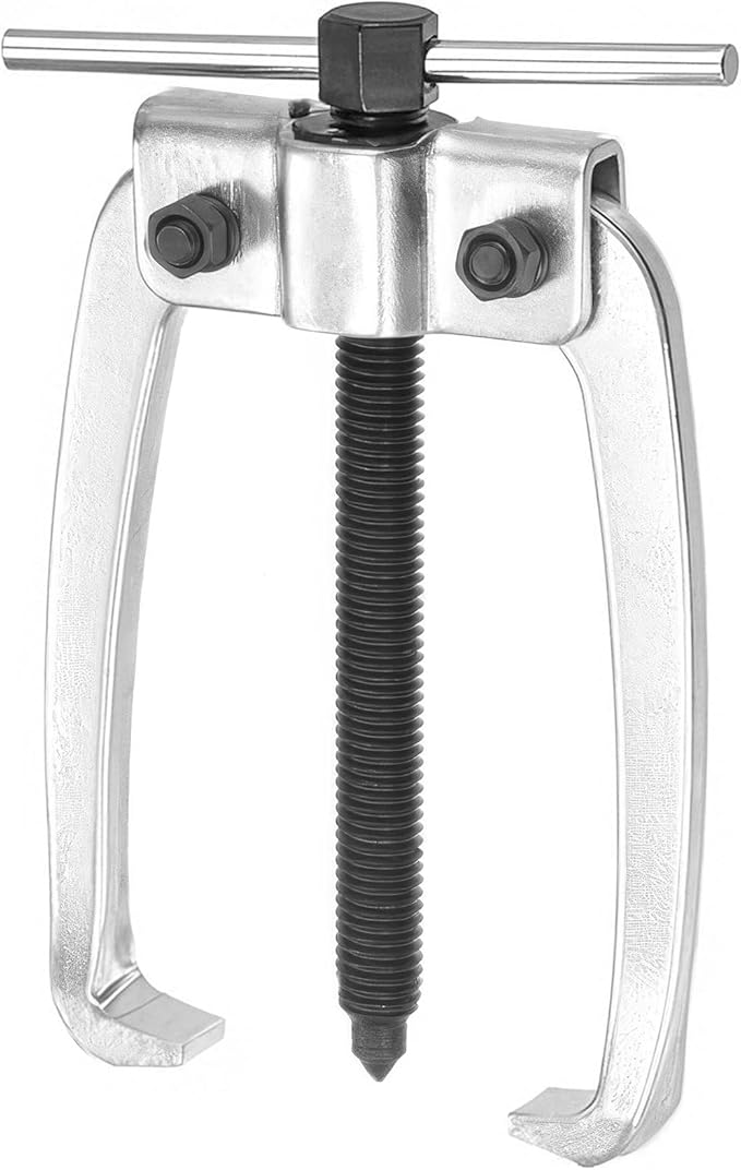 2 Jaw Puller 2.25in/60mm Universal Bearing Gear Pullers Heavy Duty Extractor Tool,High Carbon Steel Puller,Adjuestable Pulley Removal Tool for Bearings/Flywheels/Pulleys Remove