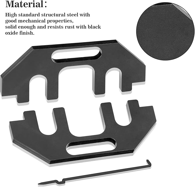 Camshaft Holding Tool Timing Alignment Holder Tool Compatible with Ford Lincoln Mercury 3.5L 3.7L 4V Engines Replace 303-1248 303-1530 OTC 6682 with Tension Tool