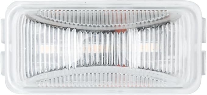 Lumitronics RV Mini Thin Line 37 Series Sealed LED Marker/Clearance Light (Clear)
