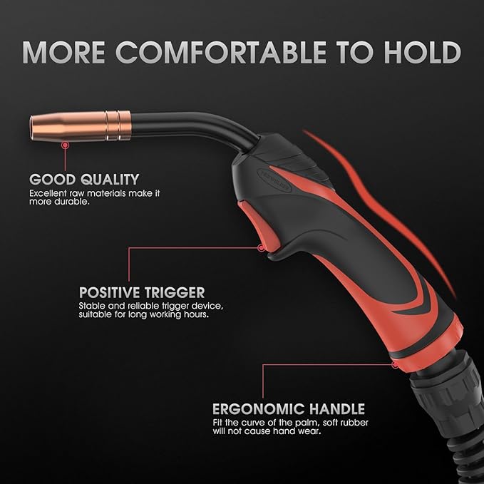 YESWELDER MIG Welding Gun Torch Stinger 100Amp 10ft(3m) Replacement for Lincoln Magnum 100L K530-5