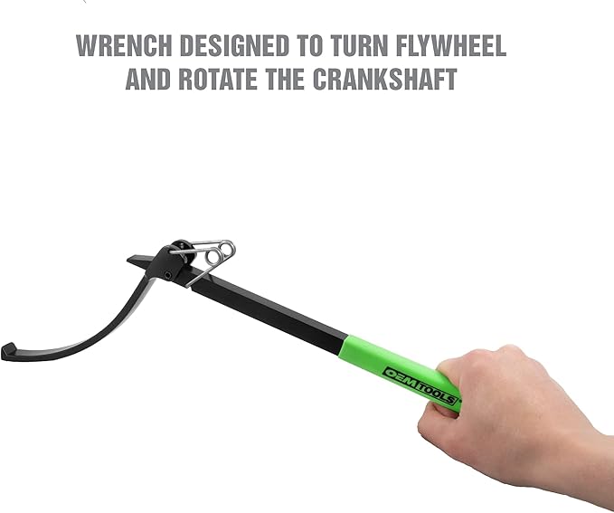 OEMTOOLS 25556 Flywheel Turner, Flexplate Tool, Flywheel Wrench, Sure Grip Flywheel Turning Tool, Flywheels Specialty Tools, Engine Rotating Tool
