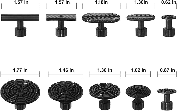 VEVOR 73 PCS Dent Repair Kit, Auto Car Body Paintless Dent Removal Tool Kit, Golden Lifter, Bridge Puller, Slide Hammer Tool Kit for Automobile Body, Washing Machine, Refrigerator