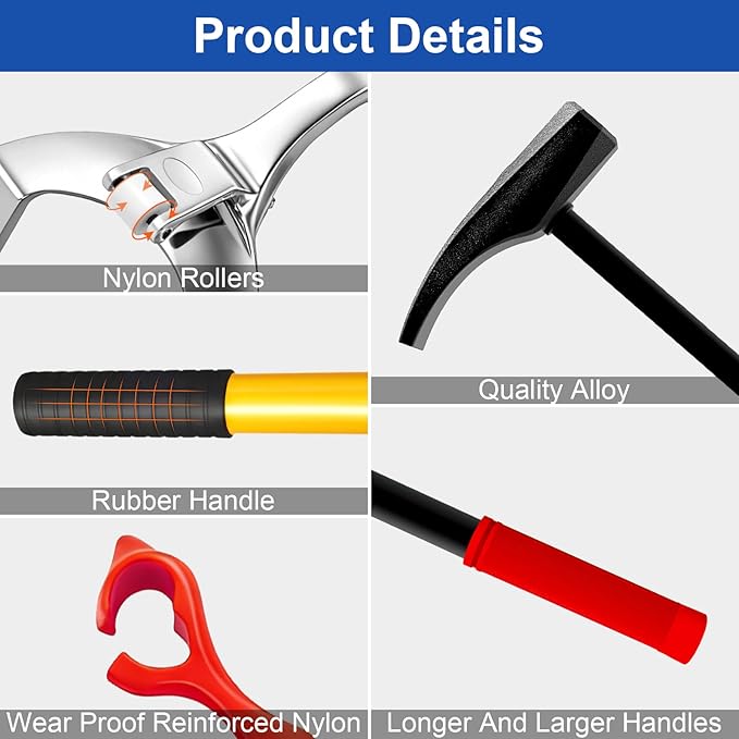 Tire Hammer Tire Bead Breaker and Tire Mount Demount and Tire Iron Tool for Tire Changing Tool Tire Changer Kit