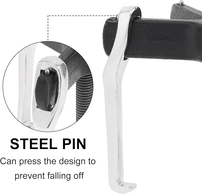 ChgImposs 4" 2 Jaw 3 Jaw Gear Puller, Adjustable Bearing Puller, Reversible Removal Tool for Internal External Pulling, Puller Tool for Removal of Pulleys Flywheels Bearings Gears