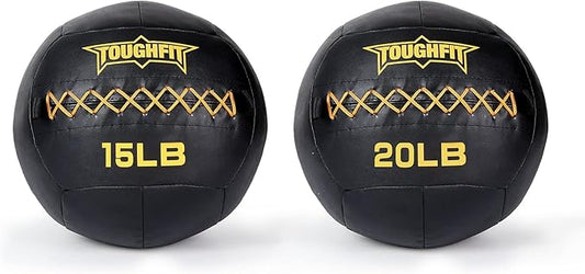 Soft Wall Ball - Medicine Ball Set for Cardio Fitness Exercise - Weighted Med Ball for Strength and Conditioning Exercises, Cross Training Lunge, and Partner Toss