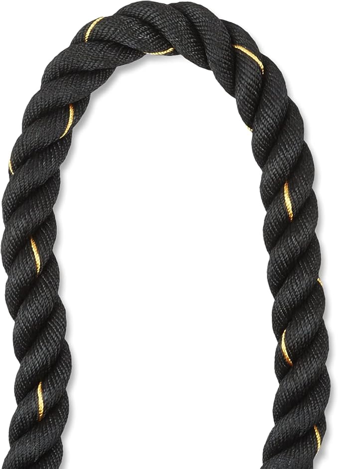 Amazon Basics Battle Rope for Home Gym Workout, Exercise Training Equipment