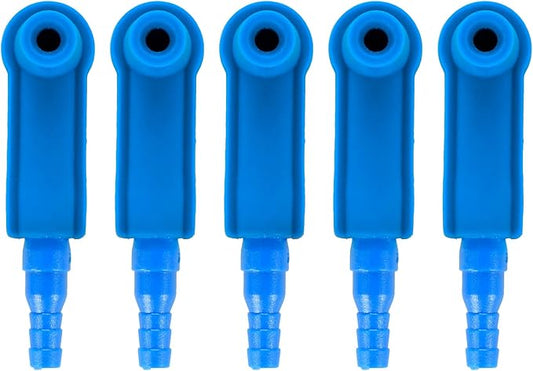 5PC Brake Bleeder Connector, Brake Bleeding Adapter Brake Bleeder Hose Adapter for Brake Bleeder Hose, Brake Bleeder Bottle