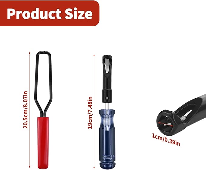 10mm Valve Adjustment Tool Jam Nut, Slotted Valve Grinding & Lapping Tool, Valve Adjusting Stud, Jam Nuts with Window Cut Out for Positioning, for Honda Toyota and Other Japanese Auto Vehicle Engine