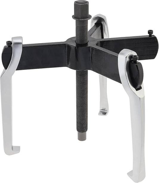 ChgImposs 10" 2 Jaw 3 Jaw Gear Puller, Adjustable Bearing Puller, Reversible Removal Tool for Internal External Pulling, Puller Tool for Removal of Pulleys Flywheels Bearings Gears