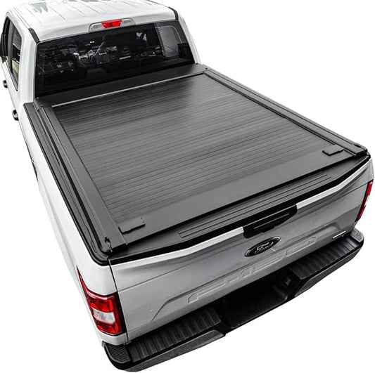 Syneticusa MR Retractable Hard Tonneau Cover Fits 2004-2026 Ford F-150 6’7” (78.9”) Truck Bed Waterproof Accessories