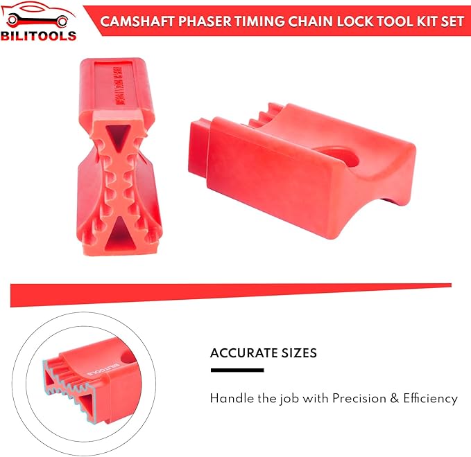 BILITOOLS 3.6 Pentastar Timing Tool Kit-Cam Phaser Locking Tool Kit for 3.6L VVT Engine Compatible with Chrysler Dodge Ram Jeep Grand Cherokee Wrangler, Replaces 10200A 10202A 10369A