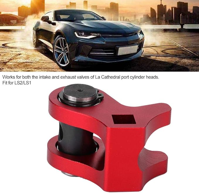 KIMISS Valve Spring Installation Tool, LS Valve Spring Compressor Installation Tool Modification Fit for LS2 LS1