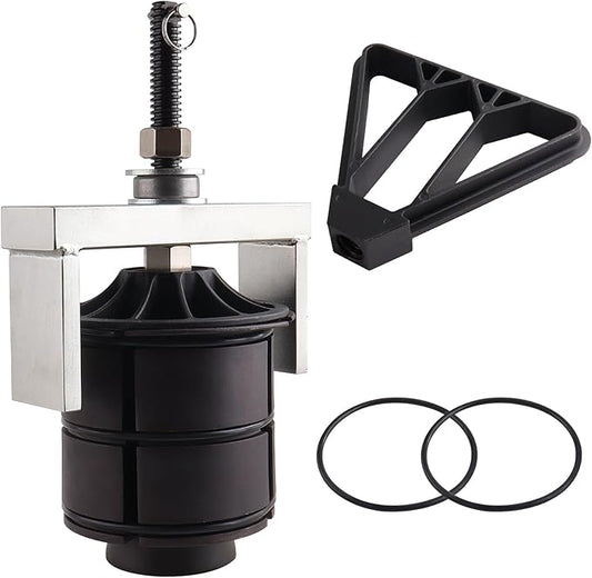 Cylinder Liner Puller & Remover Tool - Replaces OTC 5875 & Kent-Moore J-45876 - with Thrust Bearing for Detroit Diesel 60 Series, DD13, DD15, DD16, MTU S2000 (5.0" to 5.75" Bores)