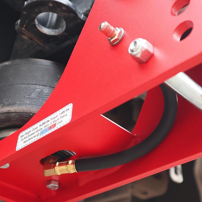 Shocker Air Hitch Sway Control Towing Kit - Fits 2" Hitch - Chrome Combo 2" & 2-5/16" Balls - 2 Sway Bar Kits - 14,000 lbs