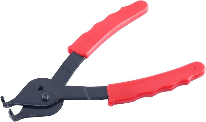 8milelake 10pcs Snap Ring Plier Set, Internal & External Circlip Pliers Set, Retaining Ring Circlip C Clip Pliers, Combination Retaining Clip Car Truck Motorcycle