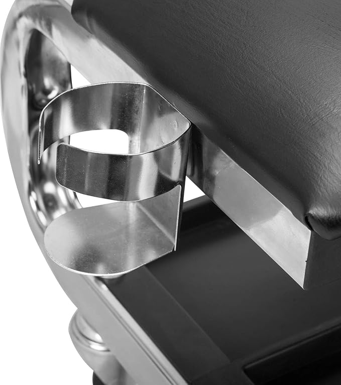 Torin 400lb Rolling Automotive Creeper Garage/Shop Seat: Padded Mechanic Stool with Tool Large Tray Suitable for garages, Repair Shops,Black