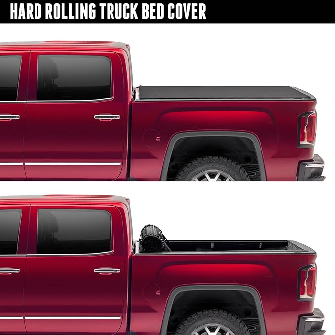 RealTruck TruXedo Sentry CT Hard Rolling Truck Bed Tonneau Cover | 1579616 | Fits 2017 - 2024 Ford F-250/350/450 Super Duty 8' 2" Bed (98.1")