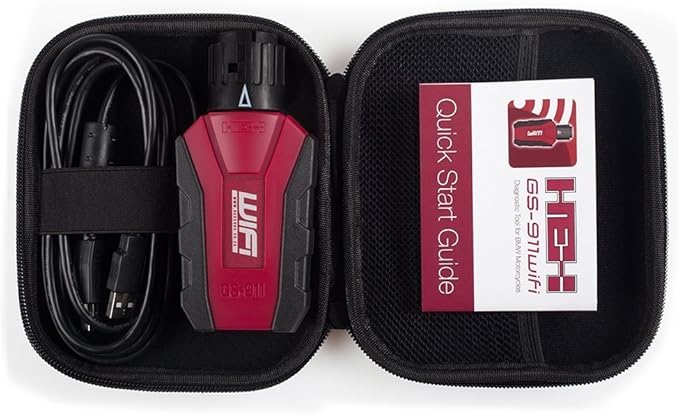 GS-911 WiFi Diagnostic Tool for BMW Motorcycles (Enthusiast Version) - Services Up to 10 VINs - Access Over WiFi or USB - iOS & MAC Compatible.