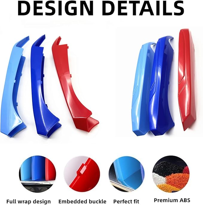 Automotive Grille Inserts for BMW X1 2026-2023 U11 iX1(NOT for M35i,dual grille) 5-Beam, Front Grille Accessories