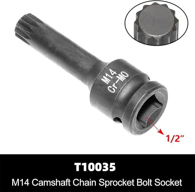 Camshaft Timing Tool Set Compatible with Audi VW 2.0T, 2.4, 2.8, 3.0T, 3.2T, 4.2, 5.2 Engine T40133 T40070 T40026 T40071 T40058 T10172 T40069 T10035 with T40079 T40269 T40297 Camshaft Adjuster Key