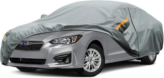 Kayme Heavy Duty Car Cover Custom Fit Subaru Legacy (2006-2025) Waterproof All Weather for Automobiles, Full Exterior Covers Sun Rain UV Protection.（Deliver About 3-10 Days）