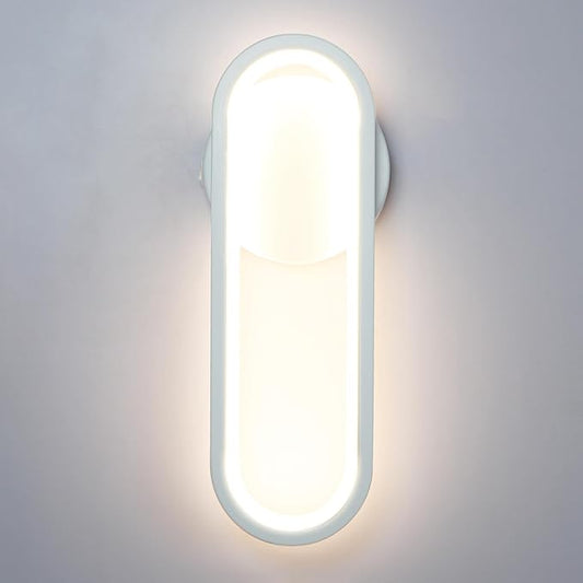 12V LED RV Vanity Sconce with Switch - 9W 480LM Decorative Bedside Reading Light for RV, Motorhome, Camper, Trailer, Boat & Tiny Home - 3500K Warm White