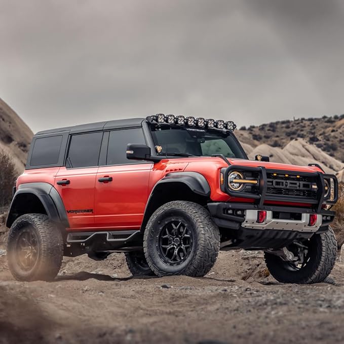 Vorsteiner Offroad VR-601BL 20x9 Coal Black Truck Wheel Set fits Ford F-150/F-150 Raptor/Bronco Raptor 2010+ (5 Wheels Included)